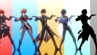 [Genshin Impact MMD] Become Male Six-Get Up&Move