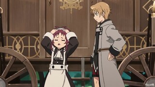 Mushoku Tensei: Season 2 Ep 9 ( Aisha goes to horny jail )