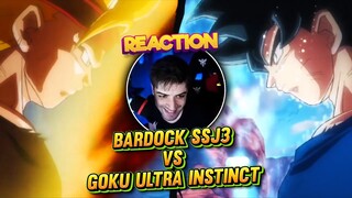 REACTION 😍 BARDOCK SSJ3 INCONTRA GOKU ULTRA ISTINTO | EPISODIO 44 SUPER DRAGON BALL HEROES ITA