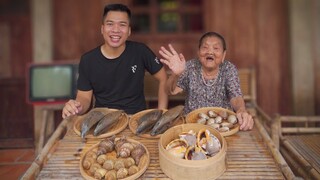 LẦN ĐẦU NƯỚNG MÂM ỐC TỎI, SÒ MAI, ỐC GAI SIÊU TO | Chuyện Phương Kể • Tập 123