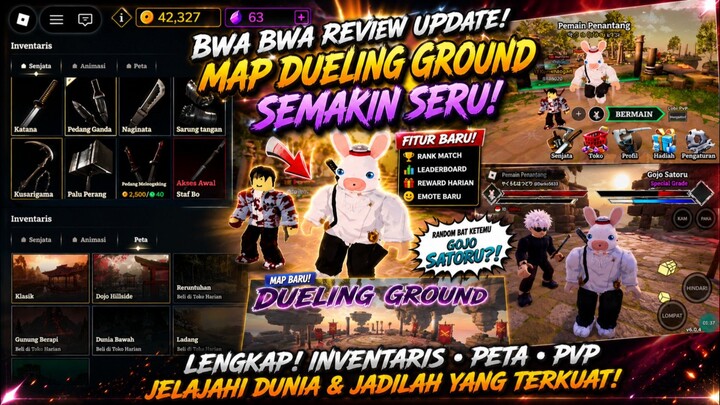 Review Update Dueling Ground makin seru dan random ketemu Gojo Satoru🥺