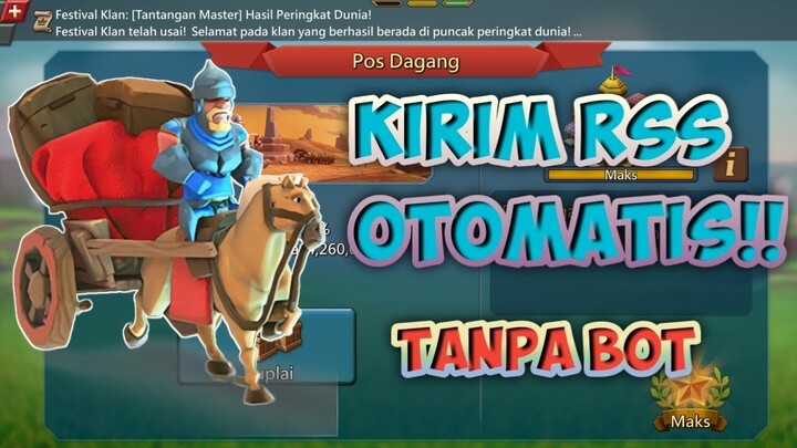 KIRIM RSS OTOMATIS TANPA BOT 2024 | LORDS MOBILE INDONESIA