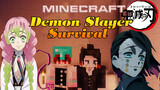 Minecraft X Demon Slayer | I Got The Nichirin Blade