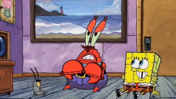 [SpongeBob SquarePants] Lao Pi pretended to give up the secret recipe to deal with Crab Peel and Lit