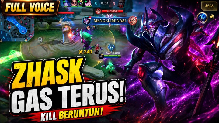 SEKALI MAJU AUTO PANEN! COMBAT BAR-BAR ZHASK GOLDLANE BIKIN RIVAL NANGIS! 💥