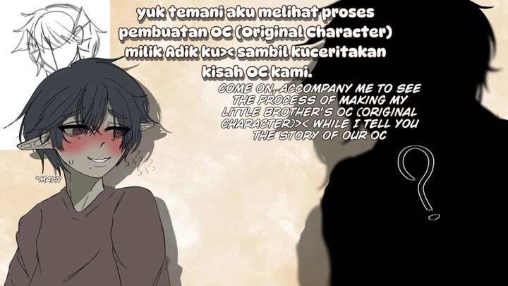Liat adik ku gambar pakek anatomi untuk pertama kali nya...haha lucu banget..