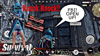 Knocking on people's doors (RAID) Last Day Rules Survival | Last Island Of Survival