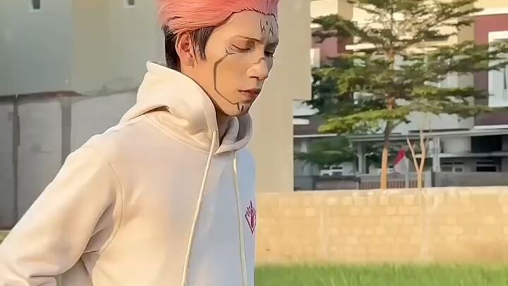 cosplay anime: pake jaket baru