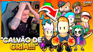 🤣 REAGI AS SKINS SECRETAS DA NOVA ATUALIZAÇÃO DO STUMBLE GUYS! 🔥 ‹ KHORTEX ›