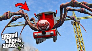 Choo Choo Charles บุก !!! ถ้ารถไฟขาเเมงมุมมัพลังซุปเปอร์เเมน ? (โคตรสนุก555+)  - [GTA V เอ๋อเหรอ ]