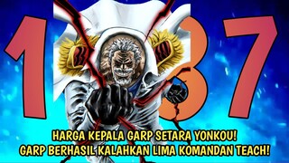 GILA! BOUNTY GARP SETARA YONKOU! TINJU HAKI RAJA GARP BERHASIL RATAKAN KOMANDAN TEACH! ONE PIECE