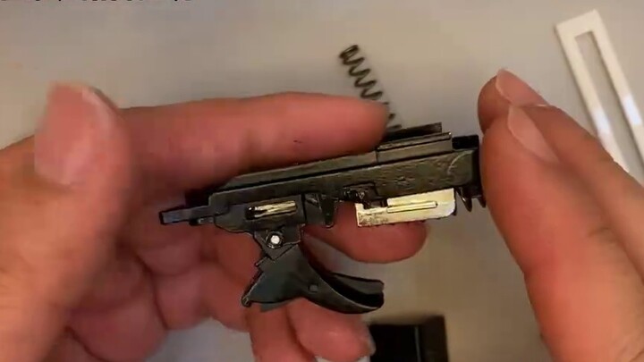 Modular Cube Blowback G17 Supplementary Details Spare Spring Specifications Trigger Force Test
