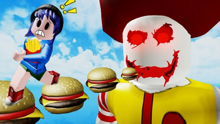 เมื่อตัวตลกแมคโดนัลด์ไม่ใจดีอีกต่อไป! Roblox Mcdonalds