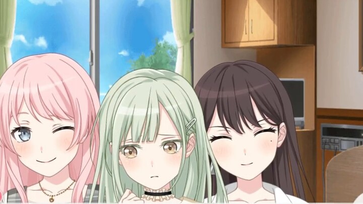 Mygo If Wakaba Mutsuki was adopted by Chihaya Aine and Shiina Tachibana #6