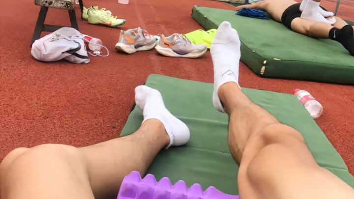 The moment a sports student suddenly gets it while running the 100 meters #SportsStudent #SportsStud