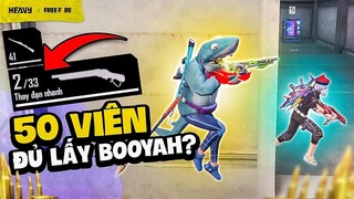 Thử Thách Sinh Tồn Top 1 Với 50 Viên Đạn | HEAVY Free Fire