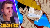 LUFFY VS USOPP MADE ME CRY😭One Piece Episode 235, 236 & 237 REACTION + REVIEW!