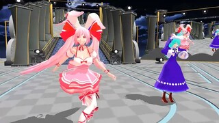 【di gi charat MMD】ラ・ビ・アン・ローズ・リンナ・キャラット・ミ・ケ・キャラットでshake it