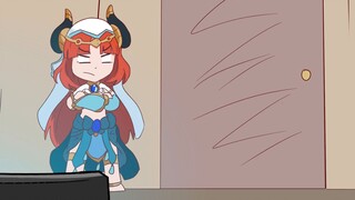 A-Xing's Maker Workshop: Genshin Impact! Miss Nel and stockings are perfectly combined!