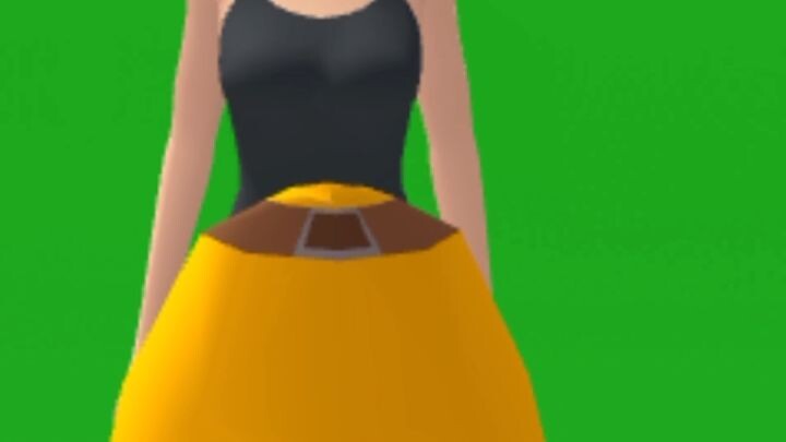 ภาพเบื้องหลังของนักแสดงสาว เอพริล มิสโตรน ช็อกโกมาห์ หลังจากที่ได้รับบทในหมีหลากสี