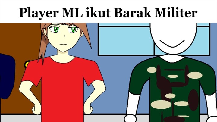 ikut Barak militer - Animasi Lucu