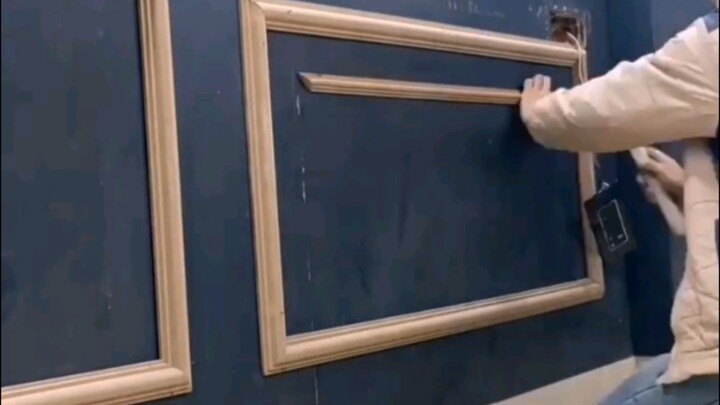 Cara pasang Moulding kayu