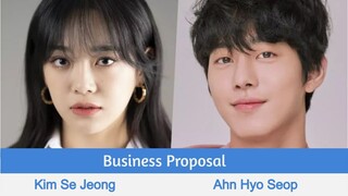 "Business Proposal" Upcoming K-Drama 2022 Trailer | Kim Se-Jeong, Ahn Hyo-Seop