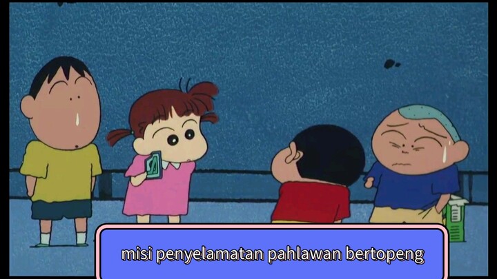 shinchan movie jadul sub indo penyelamatan pahlawan bertopeng