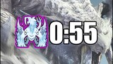 FROST FANG BARIOTH in 55 Seconds | MHW: ICEBORNE - SPEEDRUN