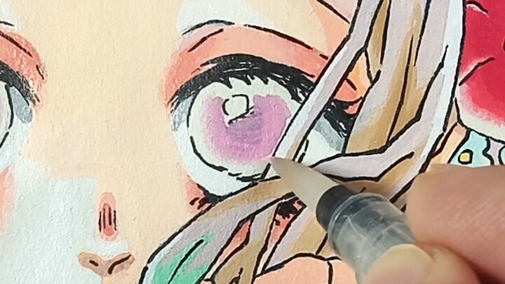 Drawing Ningning in the Demon Slayer art style??