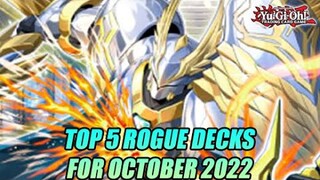 Top 5 Yu-Gi-Oh! Rogue Decks For October 2022