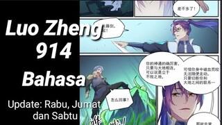 Apotheosis 914 INDO -pertarungan sengit Luo Zheng