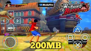 One Piece Burning Blood Game on PPSSPP Android
