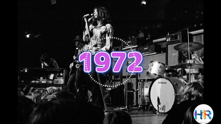 【Classic Rock 1972】Stevie Wonder, Chicago, T. Rex, Deep Purple, Genesis