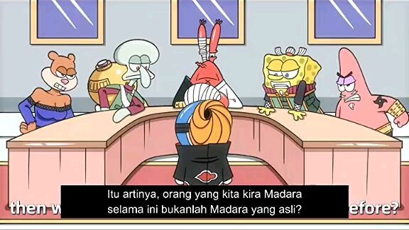 wkwkwk semua berubah menjadi dunia sinobi#