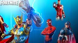 Marvel Heroes Squads Match - Fortnite (Squads Match) #1 Victory Royale 4K