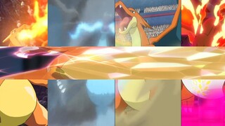 Semua bentuk Charizard yang berevolusi saat ini (super evolusi xy, gigantisme, transformasi kristal)