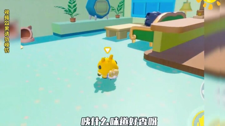 Mom, I'm back from school.