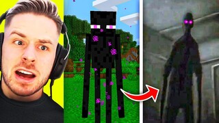 CURSED (verfluchtes) MINECRAFT Mobs VS Real Life.. 😱