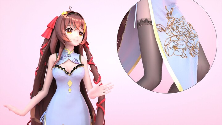 [MMD/Fabric]Nỗi buồn của tôi được làm từ đường~~