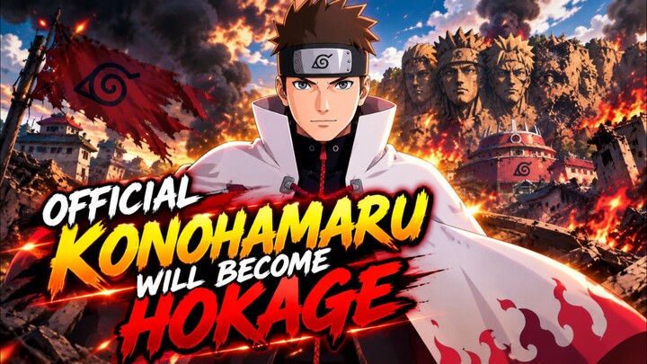 KONOHAMARU AKAN JADI HOKAGE !!!
