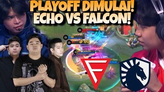 BABAK PLAYOFF DIMULAI !! LIQUID ECHO RAPIH BANGET !! ECHO VS FALCON MATCH 1 - PLAYOFF MSC 2024