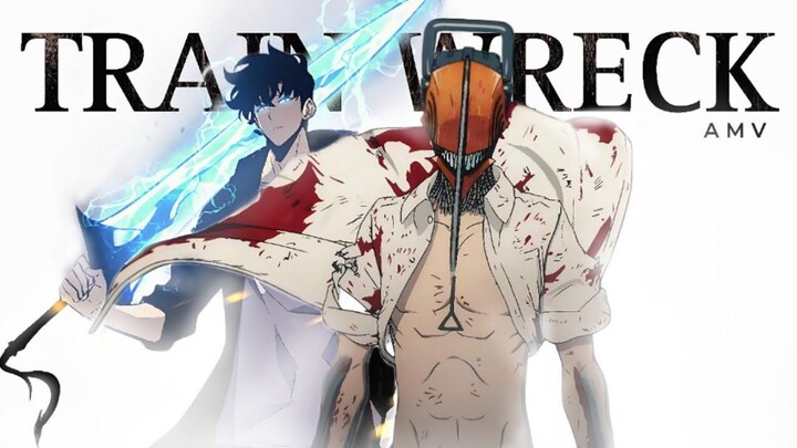 TRAIN WRECK - Anime AMV Mix