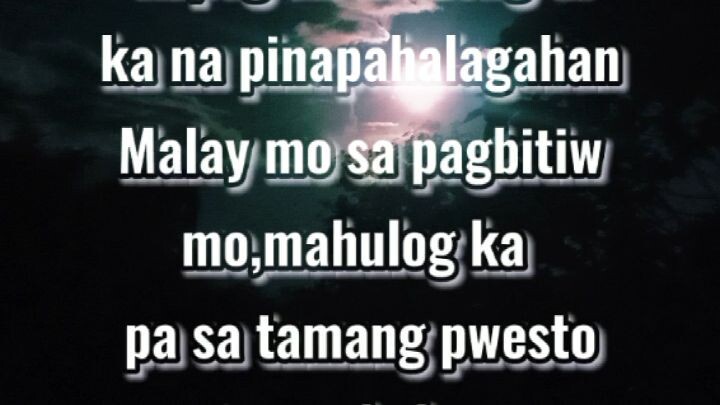 kapag sumuko ka, talo ka
