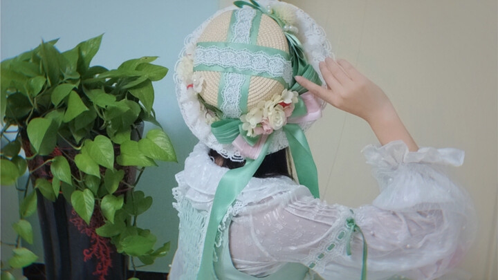 [Persimmon] How exquisite can a 1k Lolita outfit be? *^o^* Time Sand House – Memories of Dandelions 