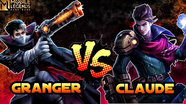 Keganasan Granger VS Claude Gold Lane Auto Dapat MANIAC !! 🥶😬