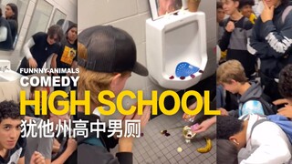 犹他州高中男厕的奇怪集会