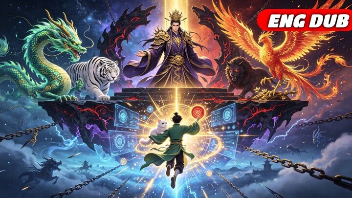 Wakes"Beast Taming Talent"Tames Azure Dragon,Tiger,Vermilion Bird,Tortoise,Qilin,Five Divine Beasts.