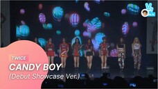 [20151020] TWICE - CANDY BOY (V Live Debut Showcase Ver.)