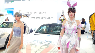 【车展】2021深圳国际改装车展coser